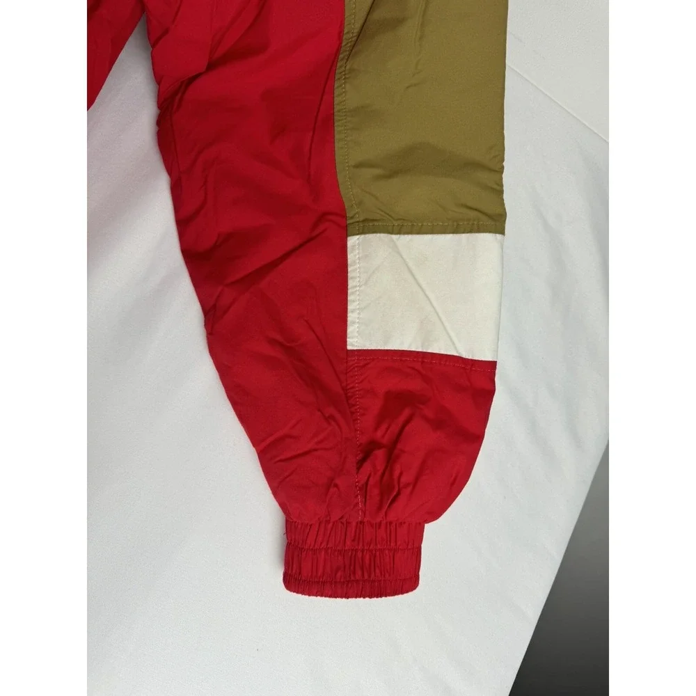 San Francisco 49ers Chalk Line Jacket Coat ~ Adult XL ~ Red NFL Football Vtg